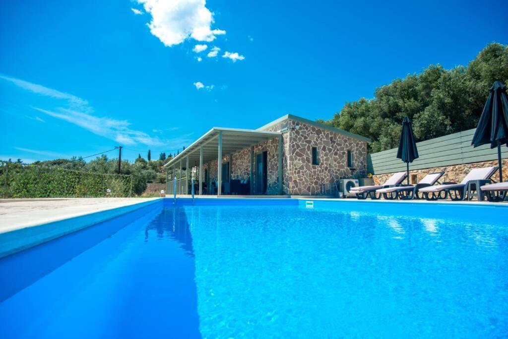 Villa Afrato Calma In Trapezaki-Private Pool -2 Br Trapezaki  Exterior photo