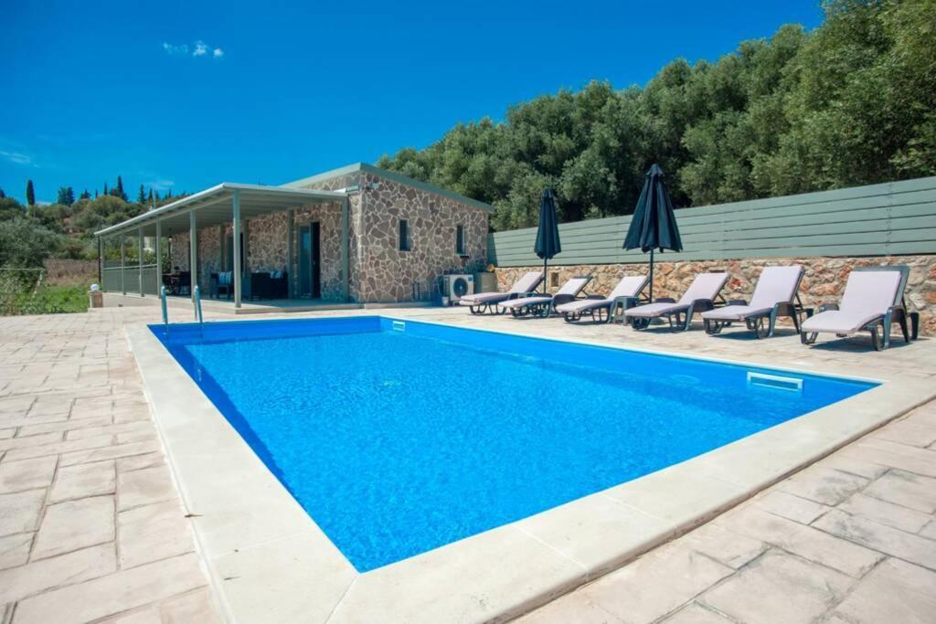 Villa Afrato Calma In Trapezaki-Private Pool -2 Br Trapezaki  Exterior photo